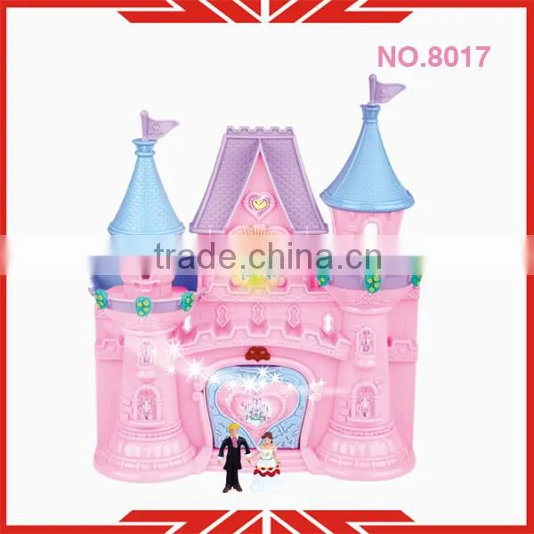 8017 house set with music and light,2 functions-sound control and trigger