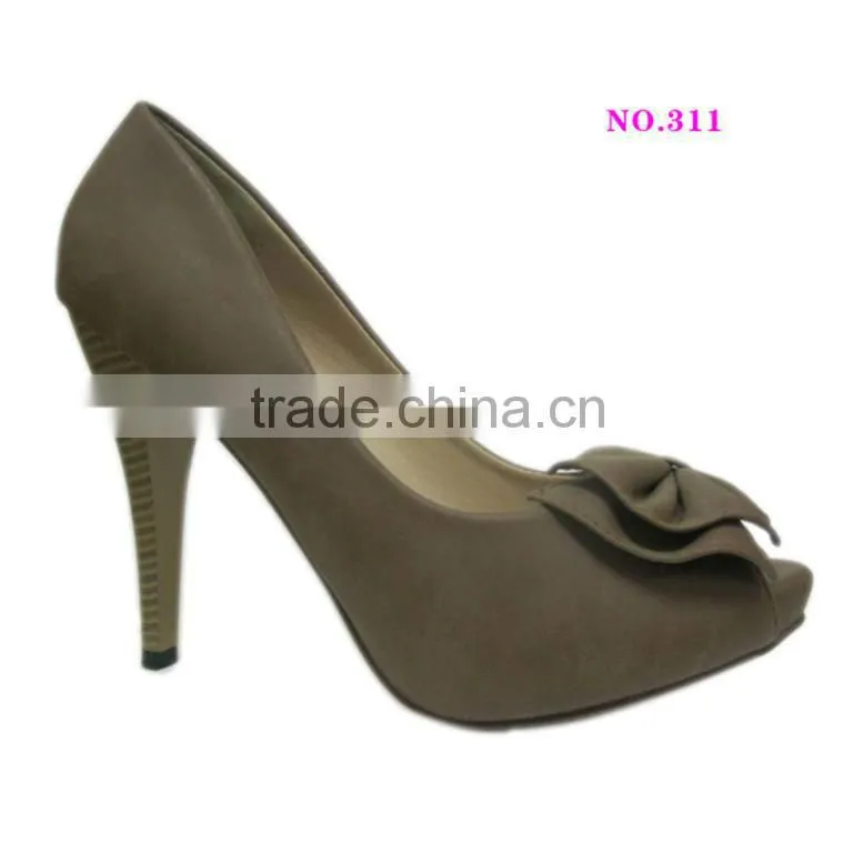 fashion design for ladies summer shoes peep toes high heels shoes
