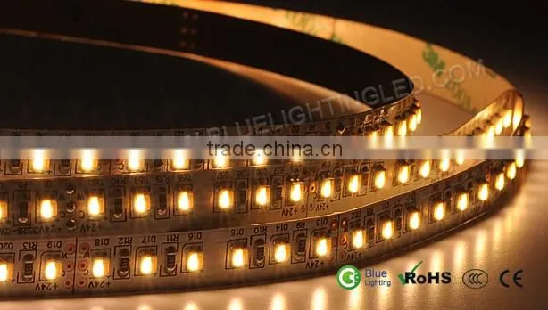 2014 newest 12V 24V Variable CCT LED Strip Warm White/ Cool White 120leds/m
