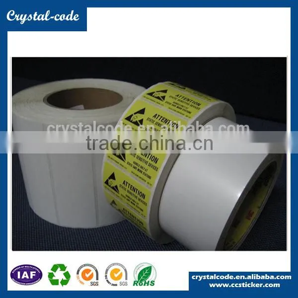 2014 Hot Polyester label heat press transfer sticker