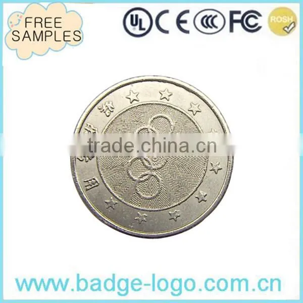 custom antique brass souvenir coin