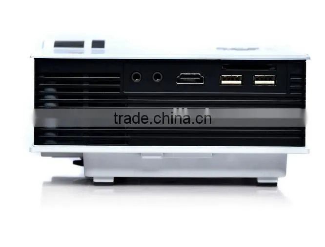 Portable Full HD 800 lumens UC40 LED Mini UNIC Projector Home Cinema Business HDMI AV SD 1080P + US/EU Plug Power Cable
