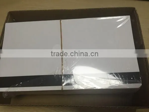 anti-counterfeit security paper bank passbook printing with magnetic stripe
