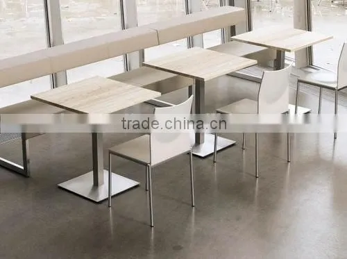 Fast food restaurant dining tables and chairs YR7017