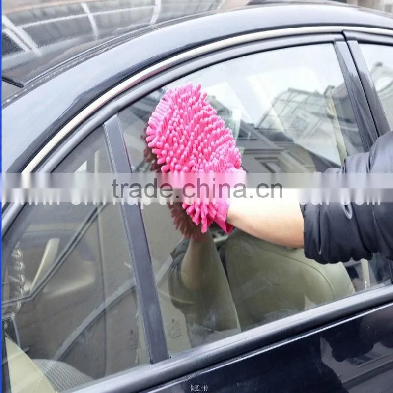 fashion car wash glove supplier waterproof car wash glover