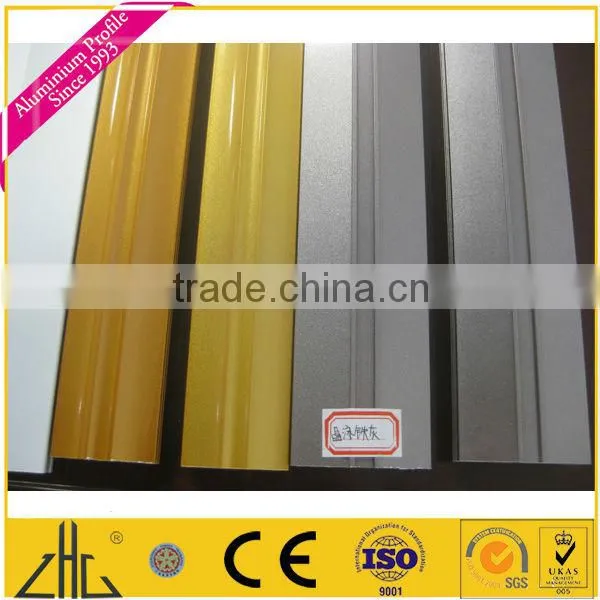 WOW!!!extrusion profile for enameled aluminium/color coating aluminum profiles/powder coated wood grains anodize electrophoresis