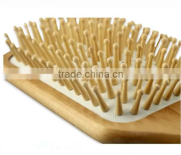 BIG Woodenbig hair comb vent Brush Hair keratin care and Beauty Spa Massage comb
