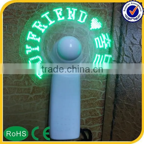 led message fan/led hand fan