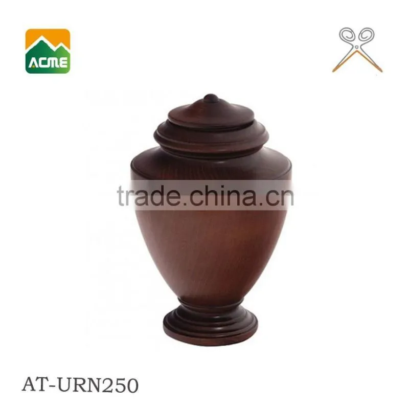 good quality ash wooden urn factory