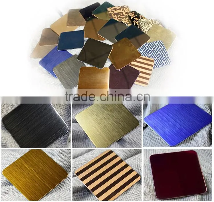 304 non-skid etched stainless steel sheet