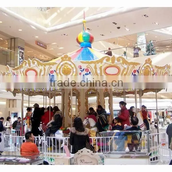 Cheapest High Quality Used Amusement Rides 16 Seats Carousel for Sale
