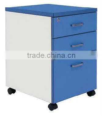 SUNRISE-TA040 2012 Hot-sale Modern color wood mobile file cabinet furniture