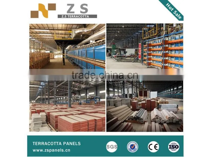 construction terracotta louver, Interior and exterior wall terracotta louver with different size available