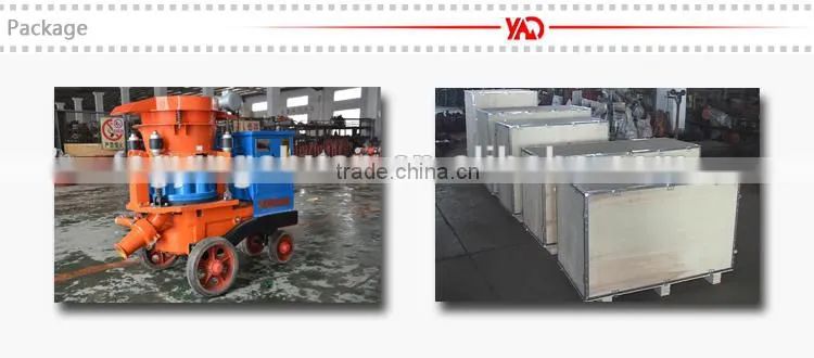 professional construction machine PZ-7 dry shotcrete machine with best price