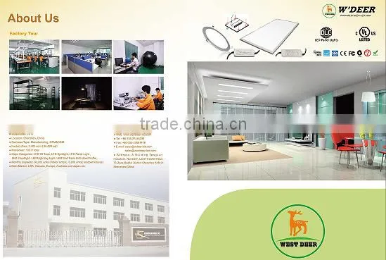 Alibaba dlc listed led lighting ultra thin Square led flat panel light with 5 years warranty