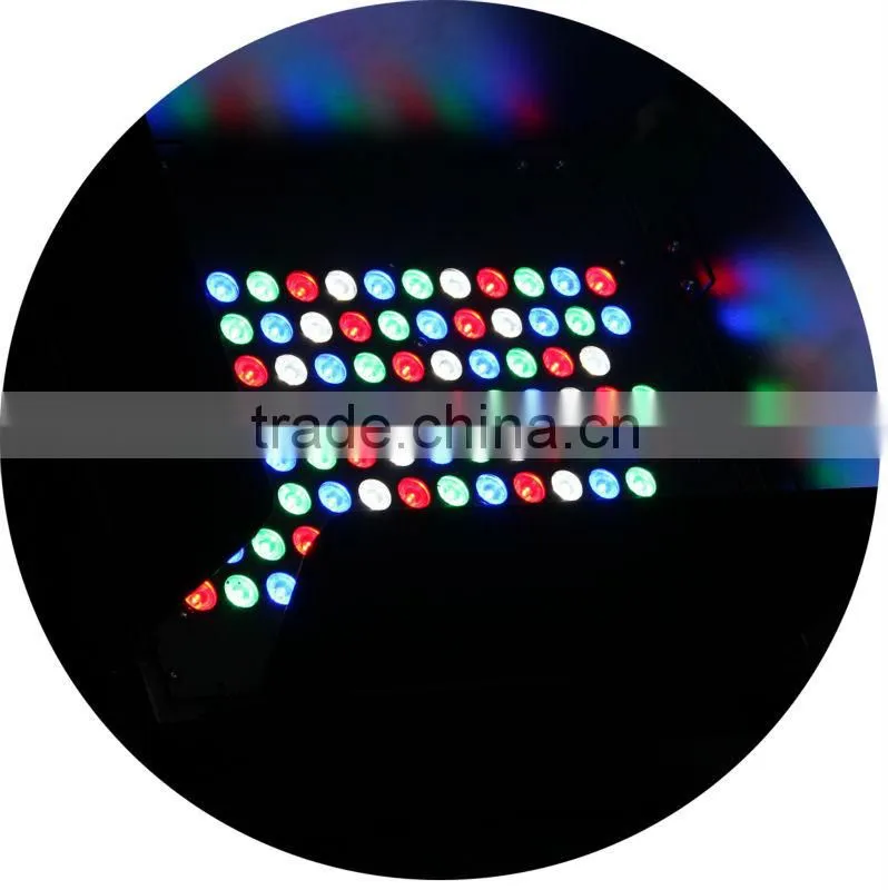New 108 x 3w RGBW DMX Led par light with barndoor