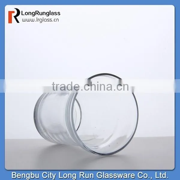 LongRun wholesale glassware crystal glass cheap Candle Cup