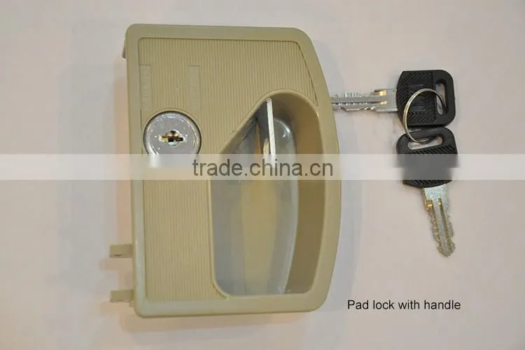 9319A plastic lock with handle for locker cabinet