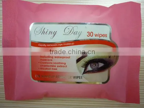 eyelid makeup removal, wet wipes