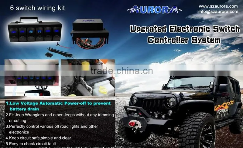 2016 new product waterproof Jeep wiring controller system