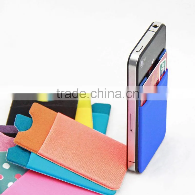 customized decorative cell phone sticker card holder,direct manufaturer