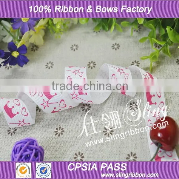 Wholesale 1 Leopard Printed Ribbon For Bows Material