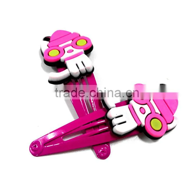 Cartoon designs cheap made custom shape bobby pins