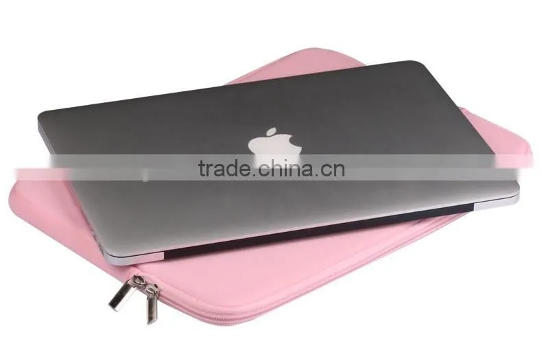 Laptop carrying bag neoprene handbag sleeve bag for macbook pro air retina available for 11''13''15''