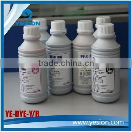 Factory supply 2015! Best quality vivid color 100ml dye ink refill ink continuous ink