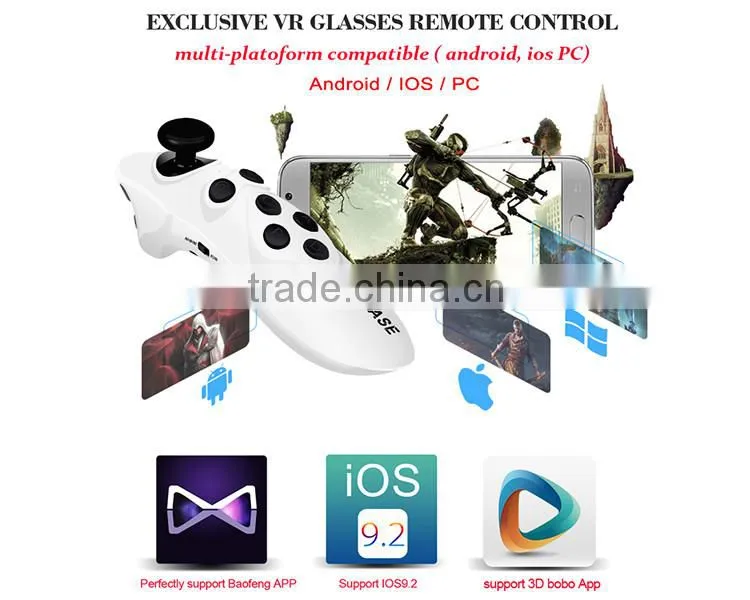 2016 Factory Price Shenzhen virtual reality 3d vr box 2.0 with remote