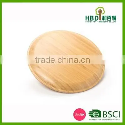 Bamboo round dish