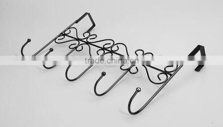 Stainless steel over the door hook