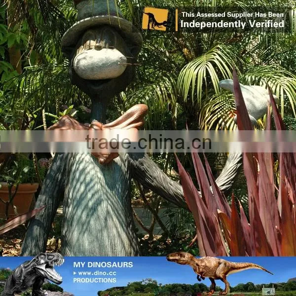 MY Dino-C084 Shopping mall resin cartoon characters statue for sale