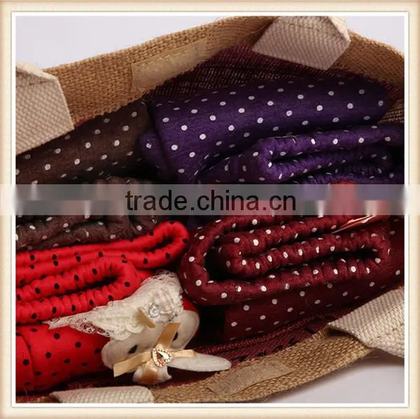 Factory direct sale plain jute bag with pvc pocket