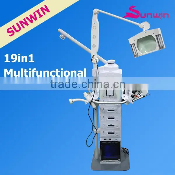 SW-19M 19 in 1 Facial Machine Multifunctional Beauty Salon Equipment