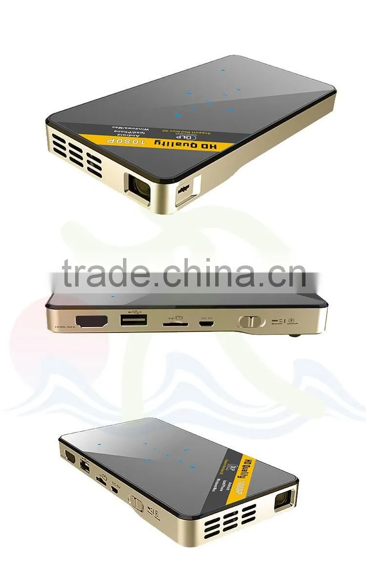 Hot Selling Latest Smart Pico Projector Wifi Dlp Led Mini Pocket Projector