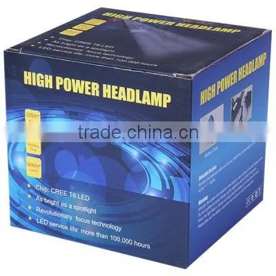 T25 1 x XM-L T6 3-Mode White Light 1000 lumen LED Headlamp