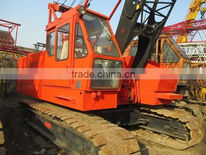 Hitachi crawler crane 35 ton for sale, KH125, crawler crane