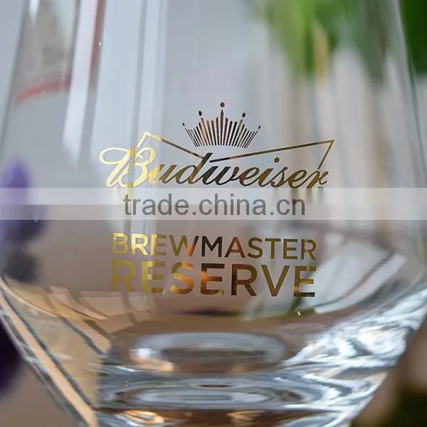Chinese factory supply drinking tumbler/stemless wine glass