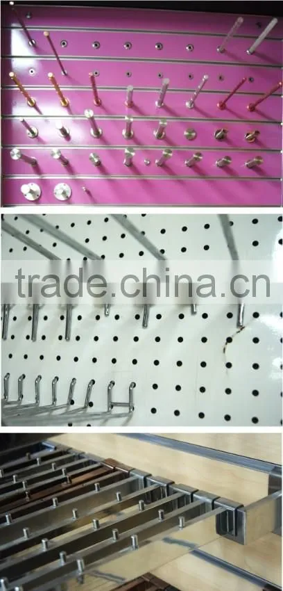 Metal Display Hooks / Wall Mounting 5 bendings Display Hanging Metal Hooks