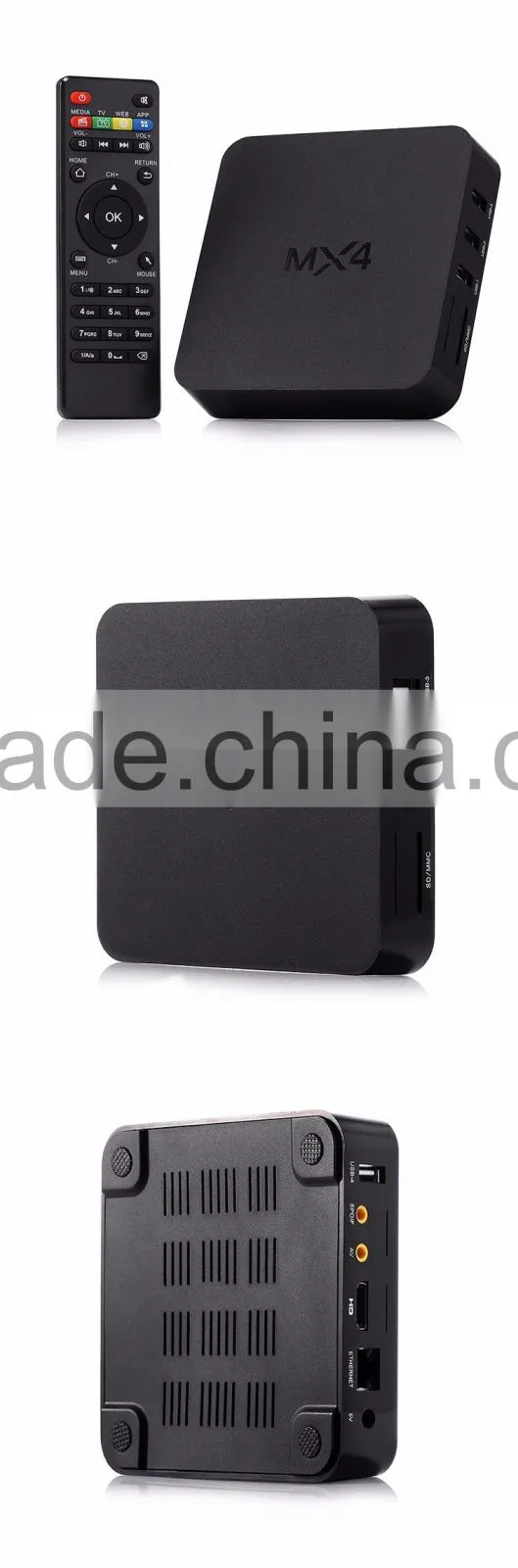 MX4 rockchip rk3229 quad core cortex a7 high cost performance 4K OTT Box