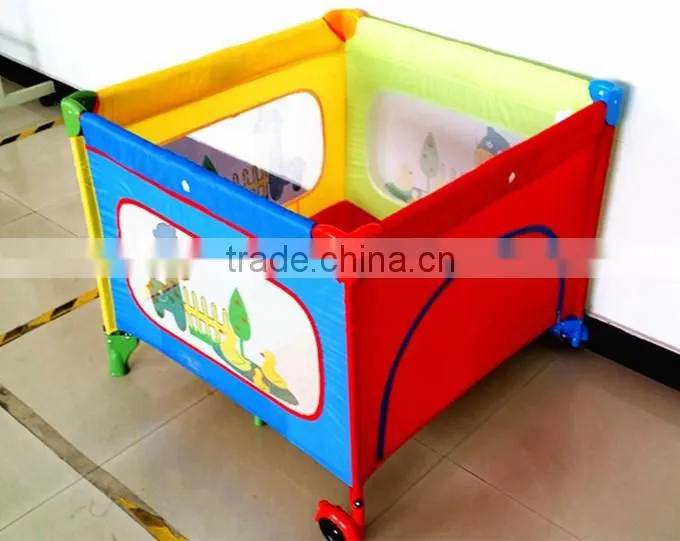 Square playpen baby Furniture, folding baby playpen bed, portable outdoor playpens
