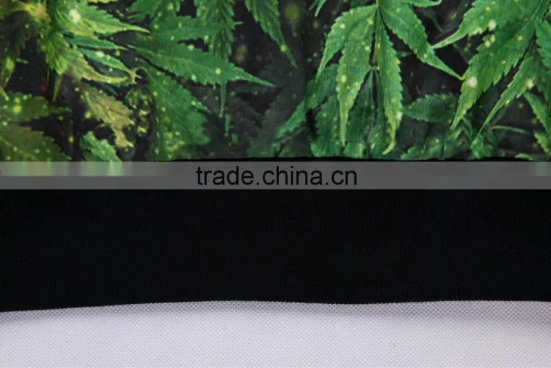 New 2015 Fashion All Over Full Print Sweatshirt Sport Suit Women Hoody Leaf 3D Print Sweatshirts Hot