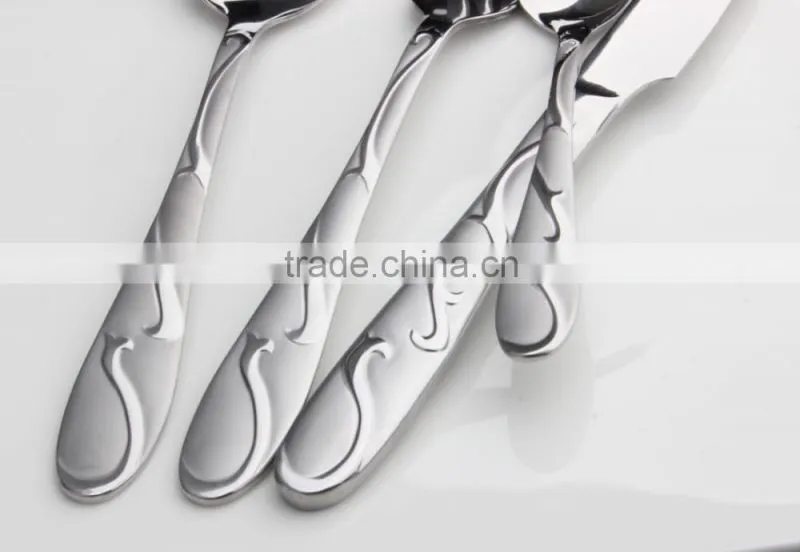 Hotel & restaurant 18/0 stainless steel cutlery/flatware/silverware, in stock