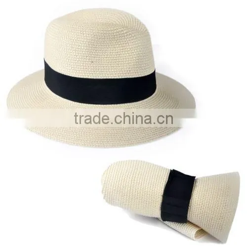 felt orange bucket hat
