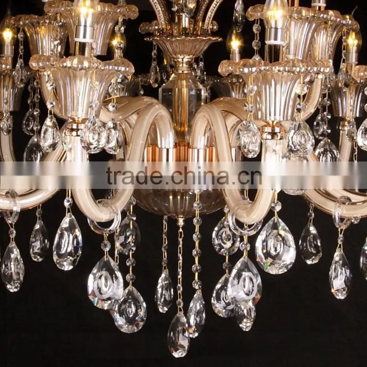 Lobby flame cheap crystal chandelier