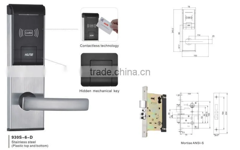 Hotel Lock, Hotel Door Lock, Hotel Card Door Lock