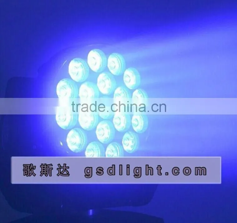 12W * 19pcs LED Zoom Wash Moving Head Stage Light