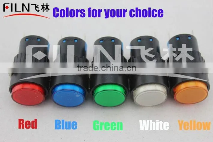 FILN 16mm diameter 25pcs per box Green 24V used traffic signal lights