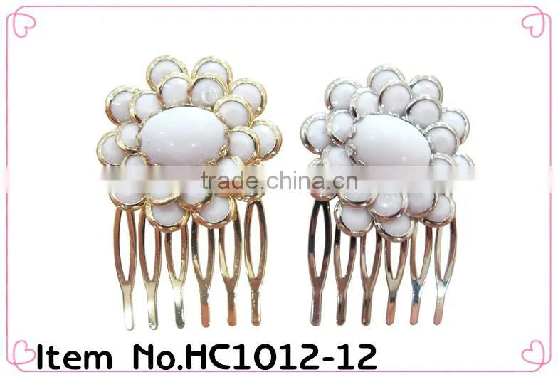 Hot sale!!! rhinestones hair combs